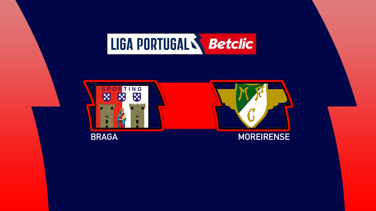 Braga vs Moreirense poster