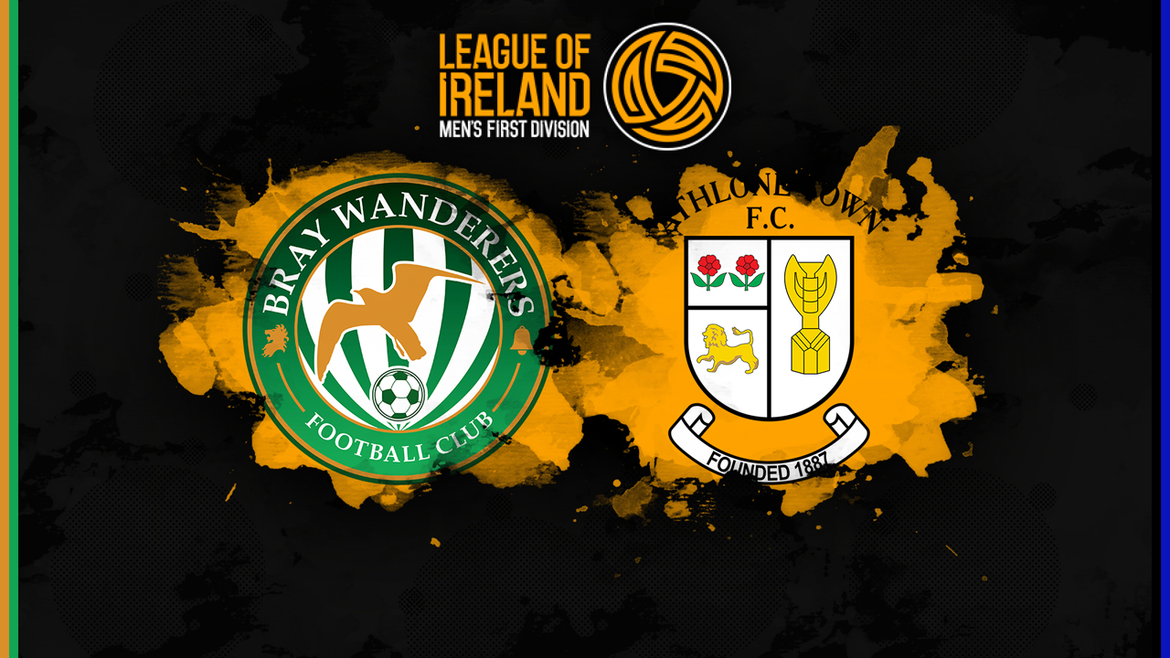 Bray Wanderers vs Athlone Town poster