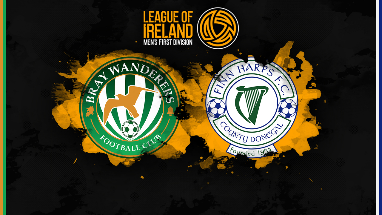 Bray Wanderers vs Finn Harps poster