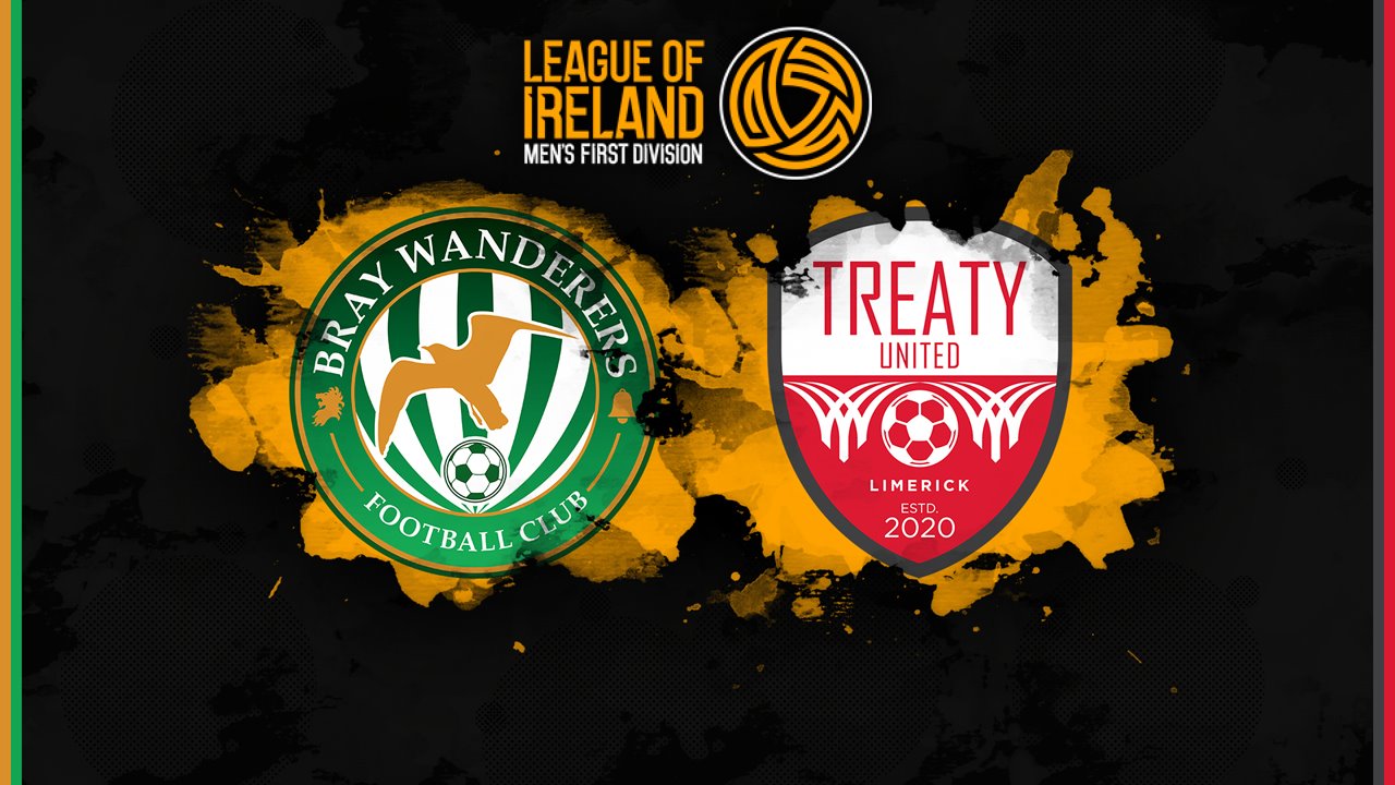 Bray Wanderers vs Treaty United poster