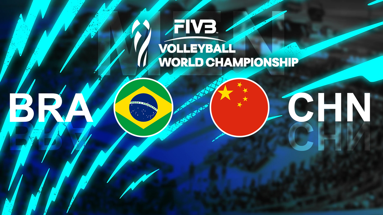 Brazil Volleyball vs China Volleyball poster
