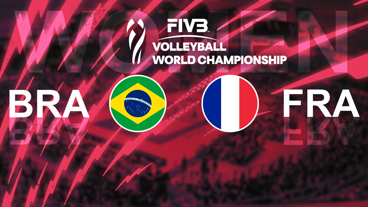 Brazil Volleyball Women vs France Volleyball Women poster