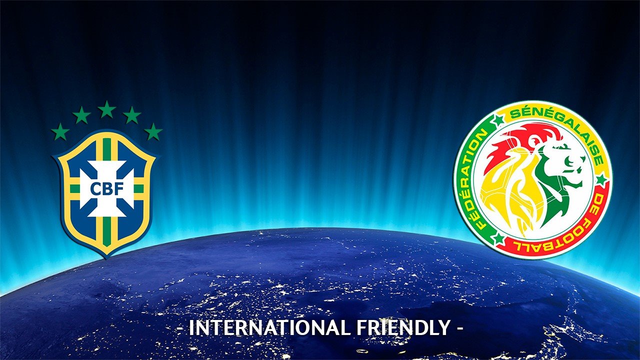 Brazil vs Senegal poster