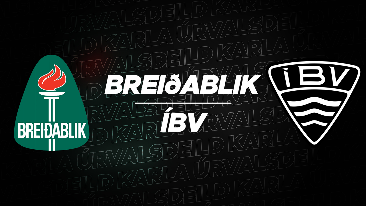Breiðablik vs ÍBV Vestmannaeyjar poster