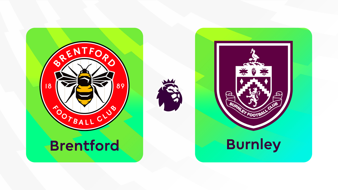 Brentford vs Burnley poster