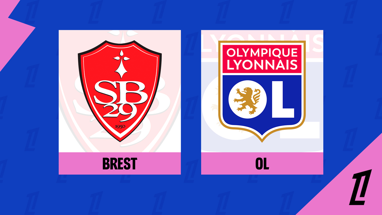 Brest vs Lyon poster