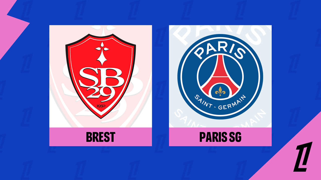 Brest vs Paris SG poster