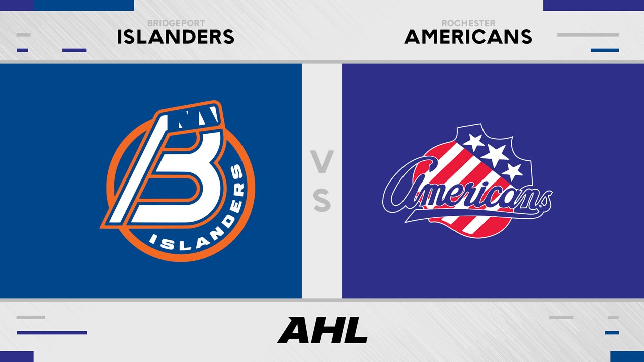 Bridgeport Islanders vs Rochester Americans poster Bridgeport Islanders vs Rochester Americans poster