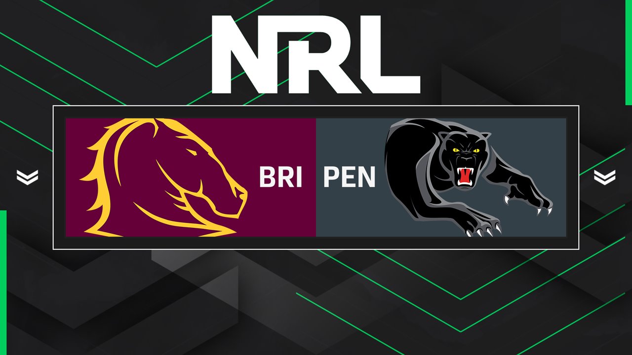 Brisbane Broncos vs Penrith Panthers poster