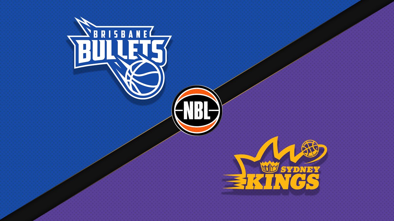 Brisbane Bullets vs Sydney Kings poster Brisbane Bullets vs Sydney Kings poster