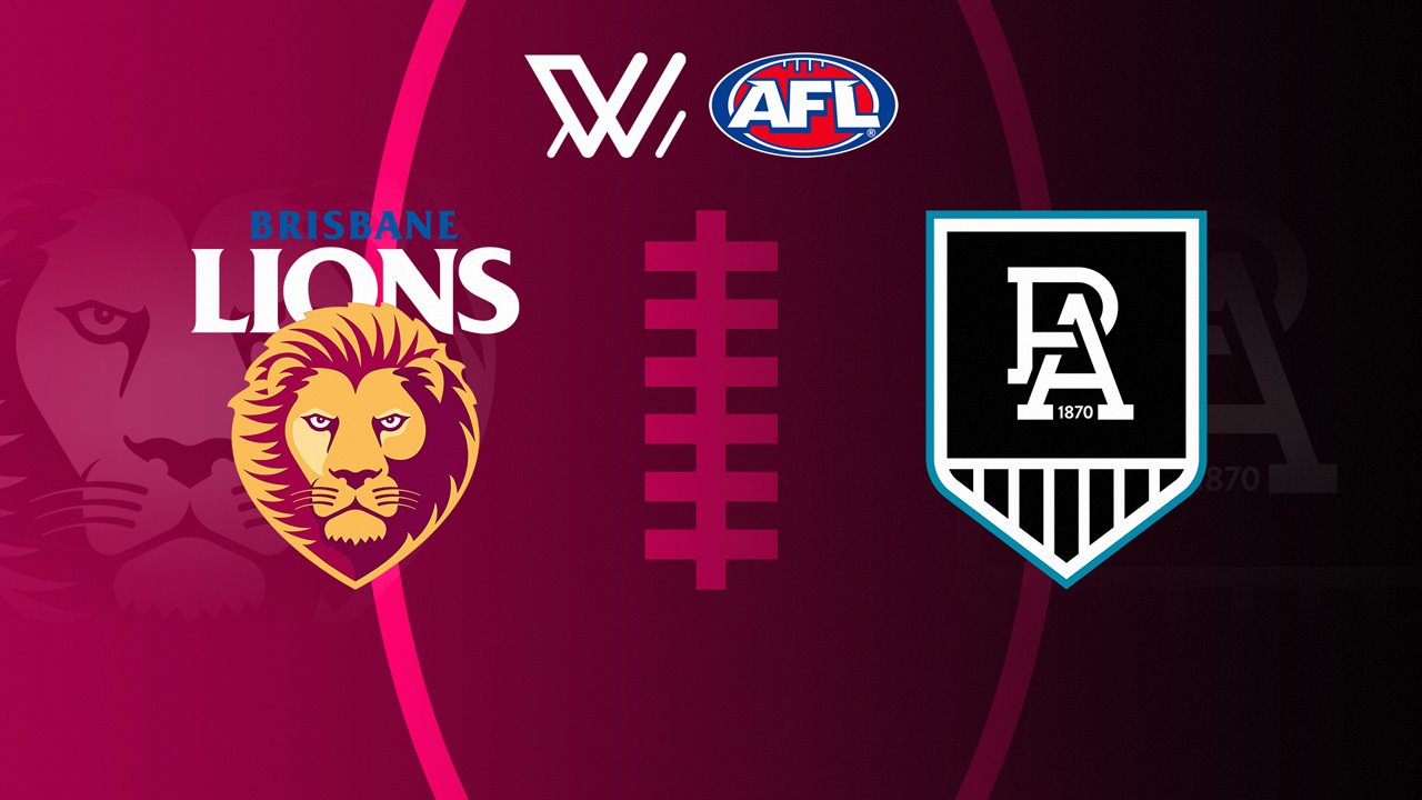 Brisbane Lions Women vs Port Adelaide Power Women poster