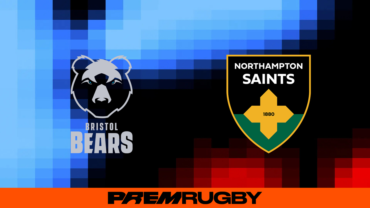 Bristol Bears vs Northampton Saints poster
