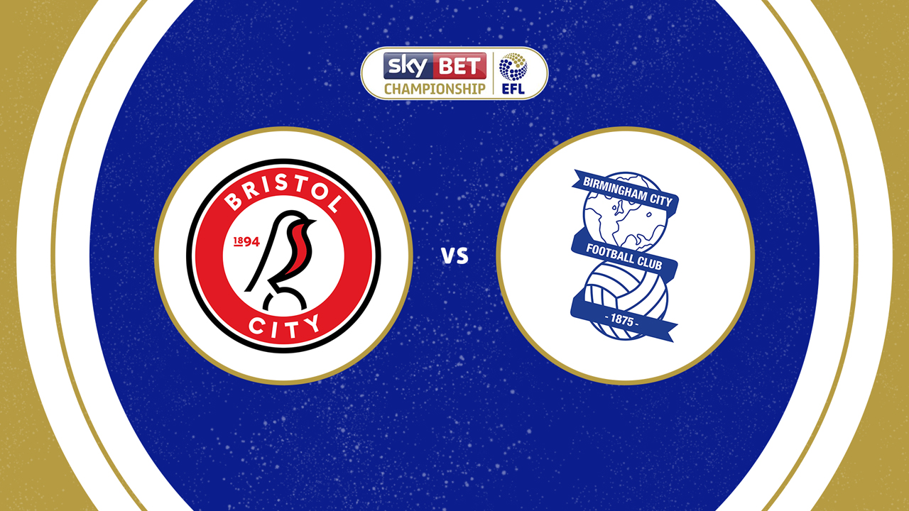 Bristol City vs Birmingham City poster