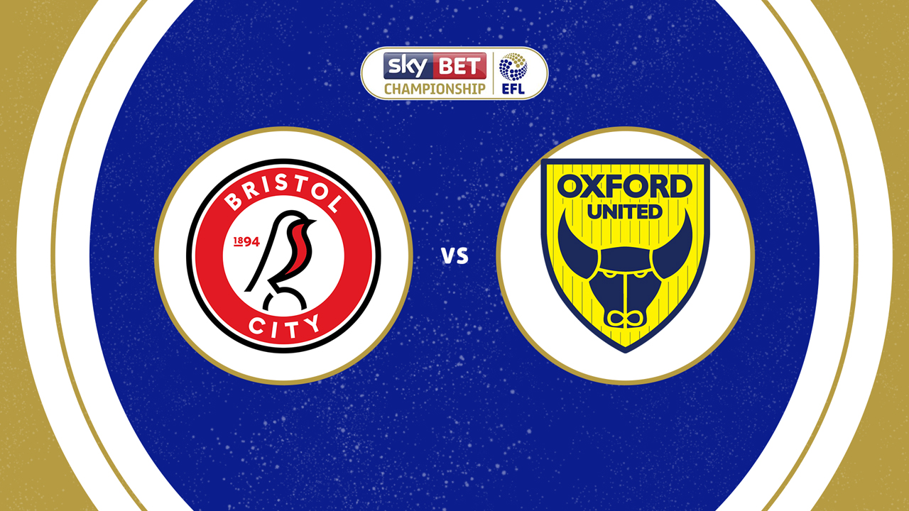 Bristol City vs Oxford United poster