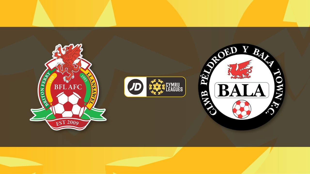 Briton Ferry Llansawel vs Bala Town poster