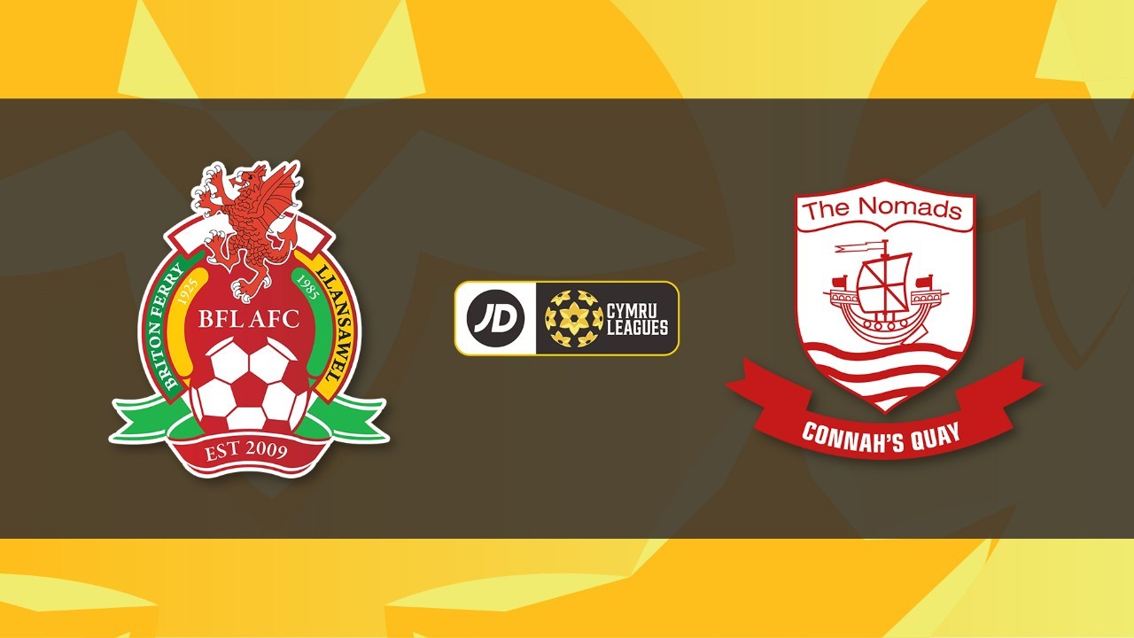 Briton Ferry Llansawel vs Connah's Quay Nomads poster