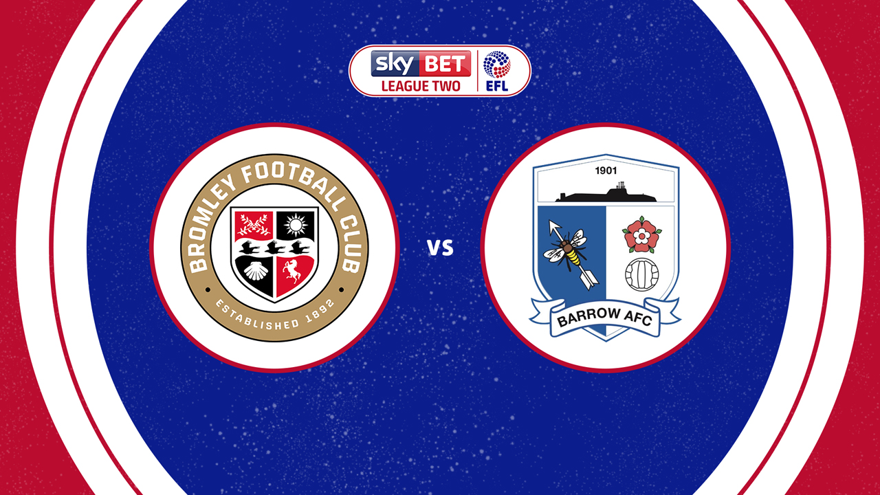 Bromley vs Barrow poster