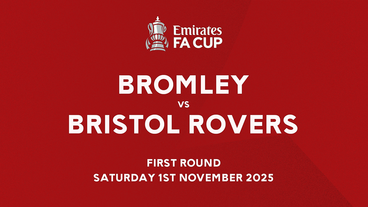 Bromley vs Bristol Rovers poster