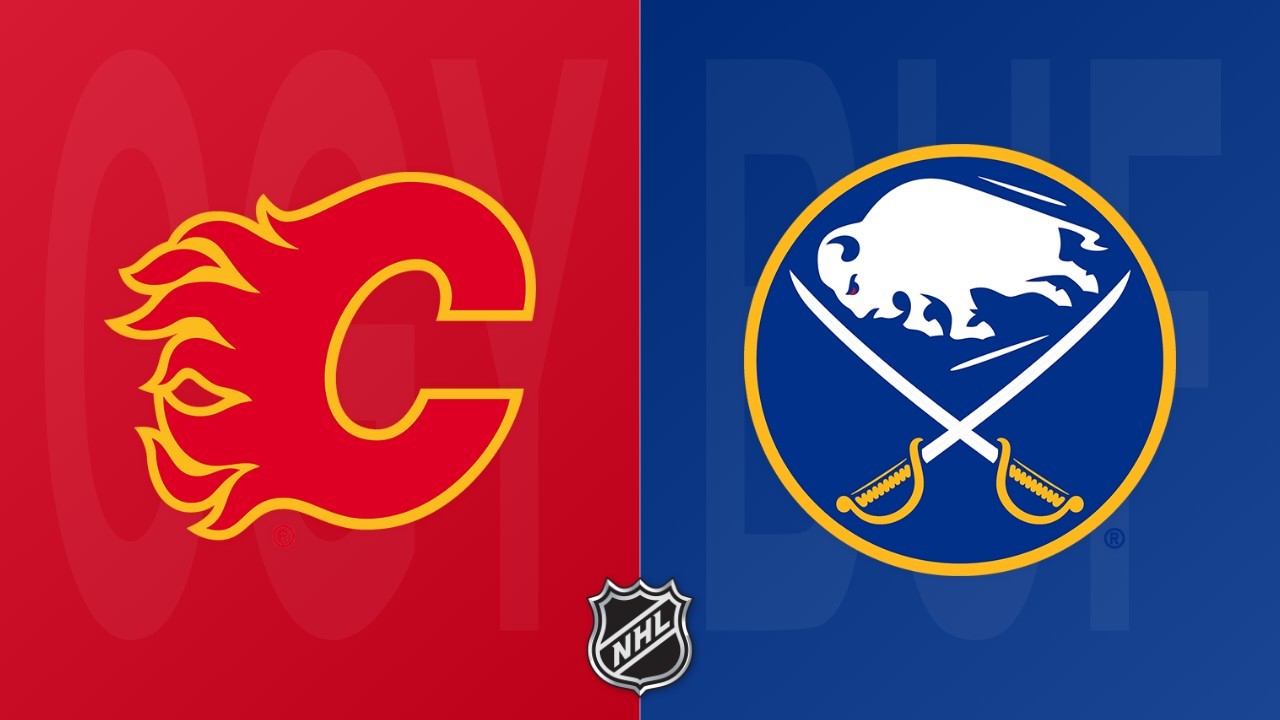 Buffalo Sabres vs Calgary Flames poster Buffalo Sabres vs Calgary Flames poster