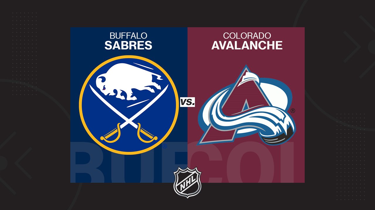 Buffalo Sabres vs Colorado Avalanche poster