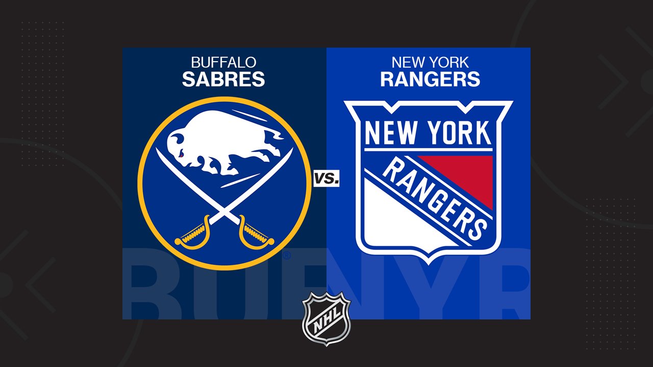 Buffalo Sabres vs New York Rangers poster Buffalo Sabres vs New York Rangers poster