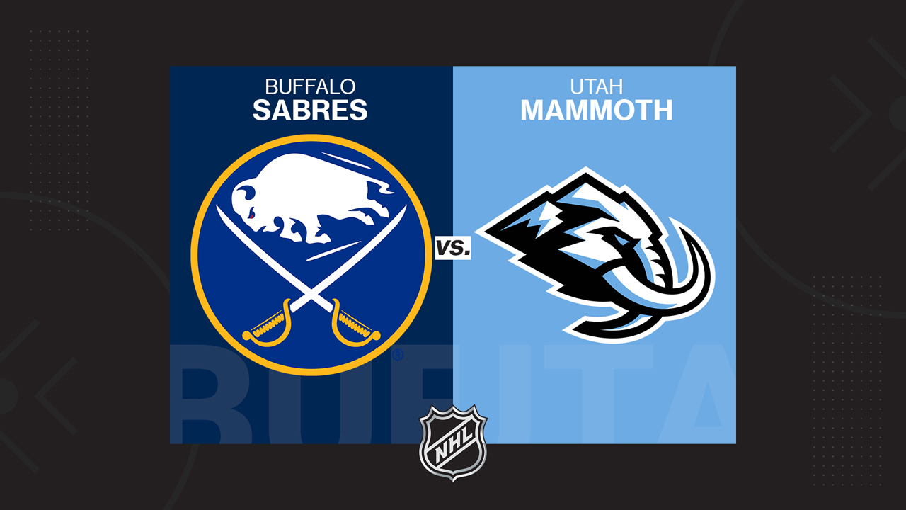 Buffalo Sabres vs Utah Mammoth poster