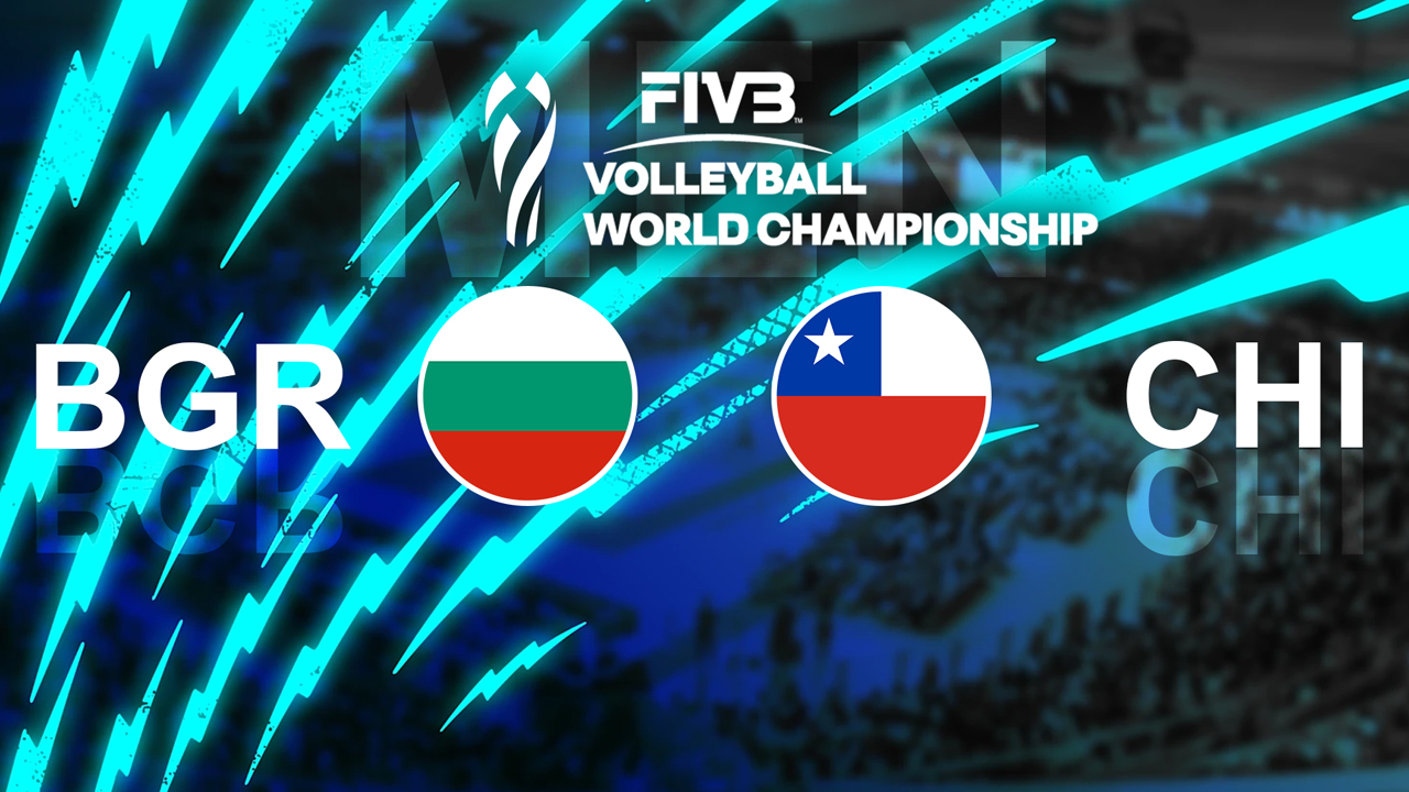 Bulgaria Volleyball vs Chile Volleyball poster