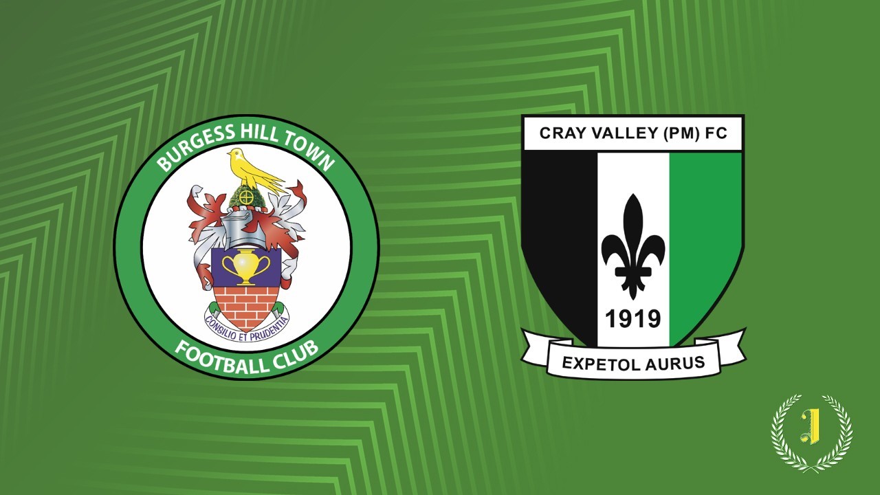 Burgess Hill Town vs Cray Valley Paper Mills poster