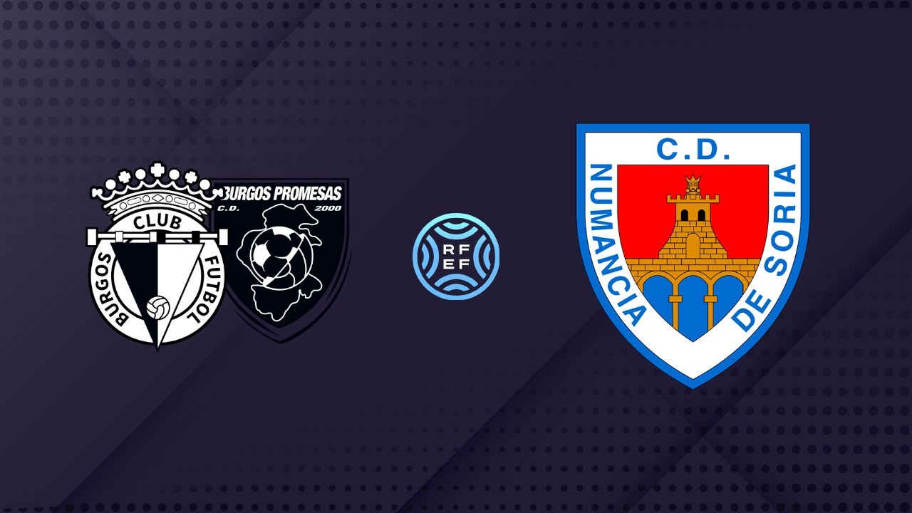 Burgos Promesas vs Numancia poster Burgos Promesas vs Numancia poster