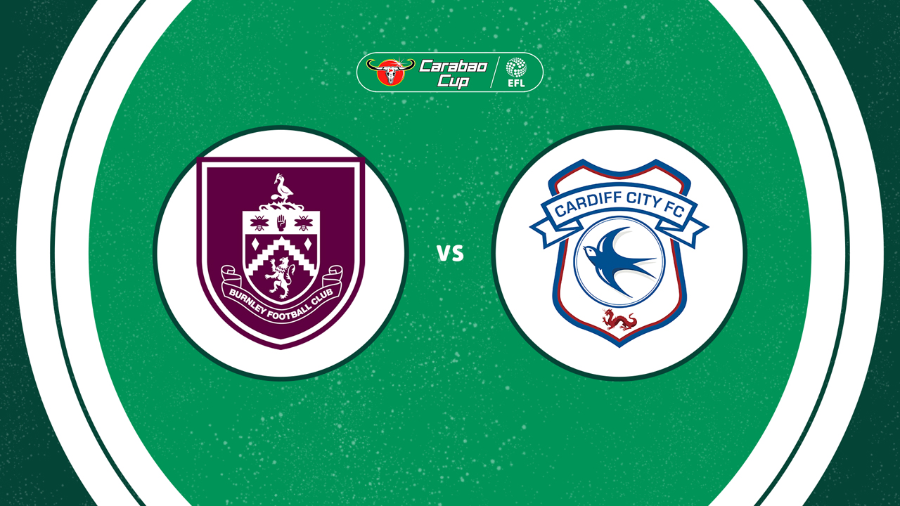 Burnley vs Cardiff City poster Burnley vs Cardiff City poster