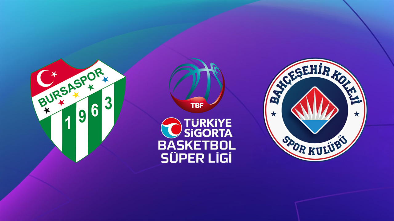 Bursaspor Basketbol vs Bahçeşehir Koleji SK poster