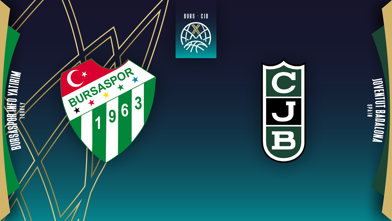 Bursaspor Basketbol vs Joventut Badalona poster Bursaspor Basketbol vs Joventut Badalona poster