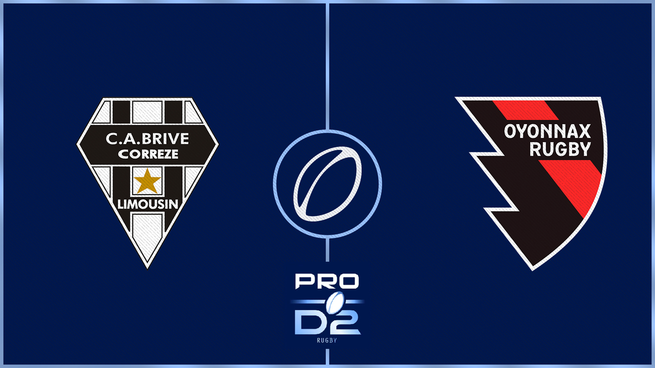 CA Brive vs Oyonnax Rugby poster