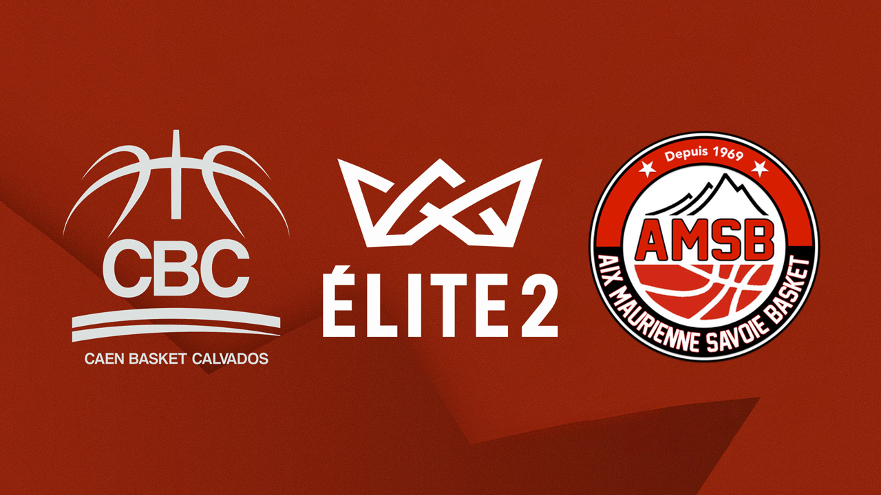 Caen Basket Calvados vs AMSB poster Caen Basket Calvados vs AMSB poster