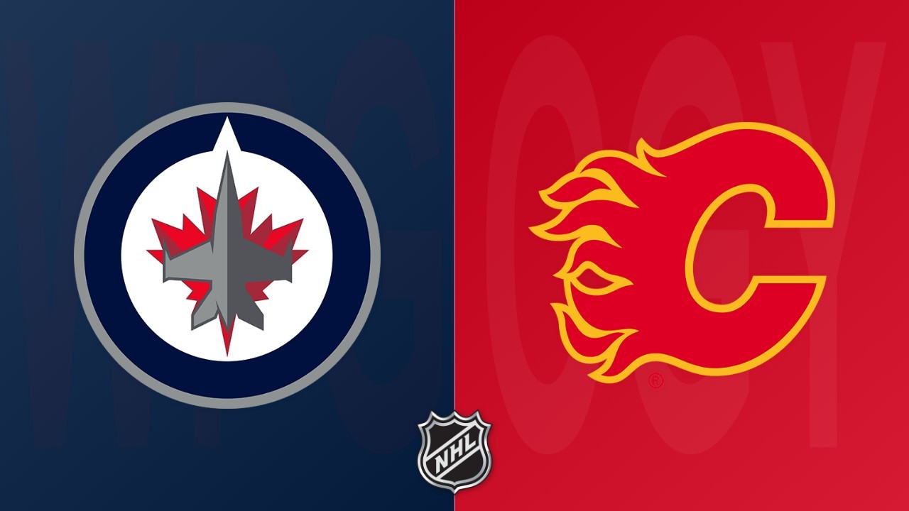Calgary Flames vs Winnipeg Jets poster