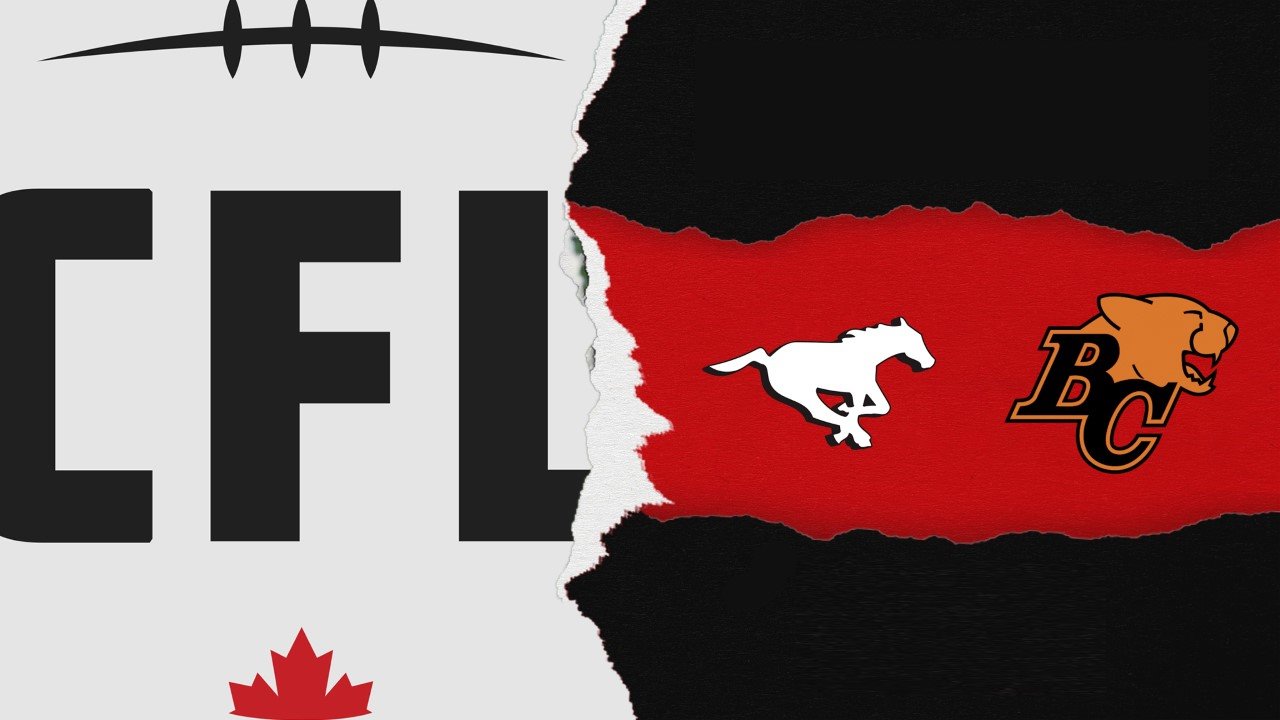 Calgary Stampeders vs BC Lions poster
