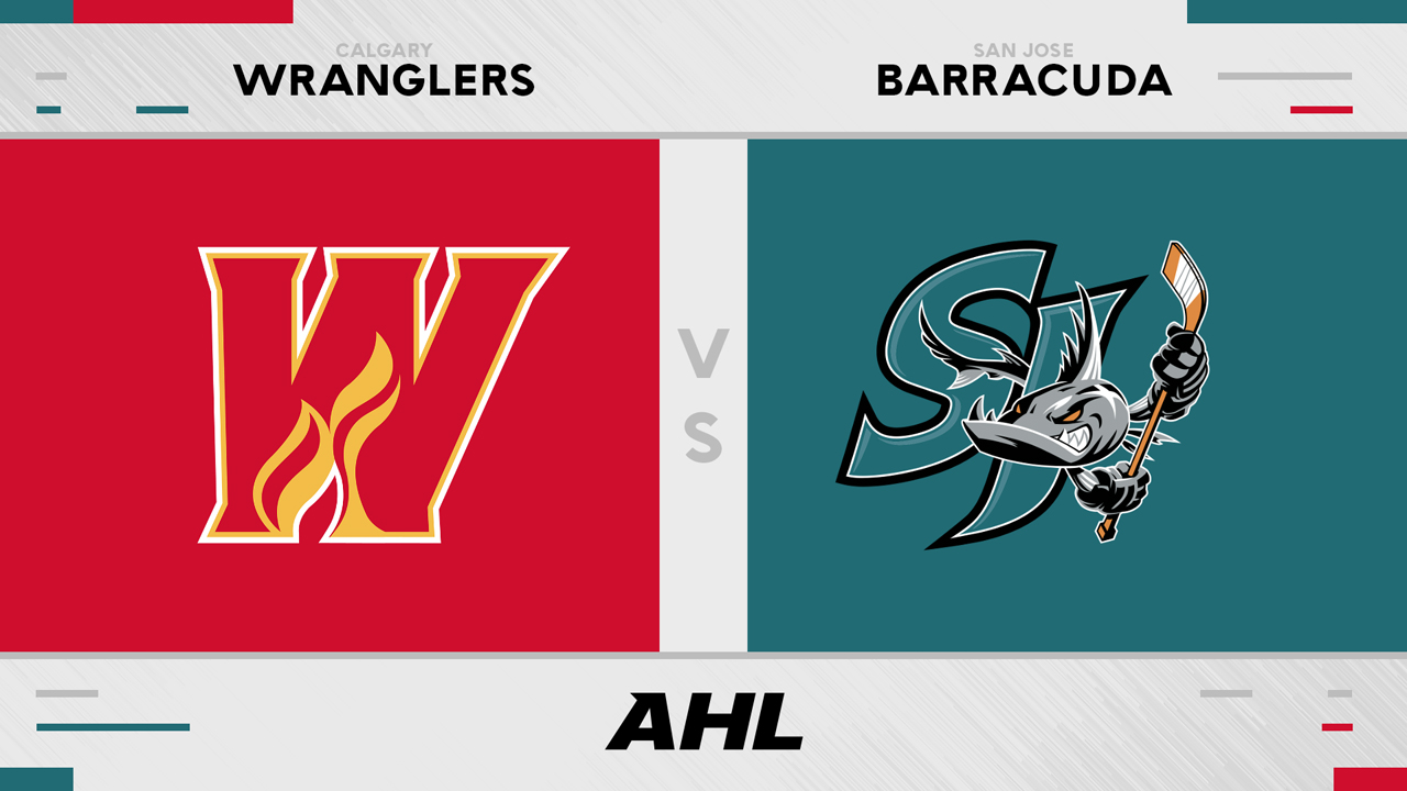 Calgary Wranglers vs San Jose Barracuda poster