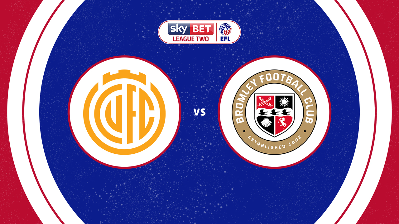 Cambridge United vs Bromley poster