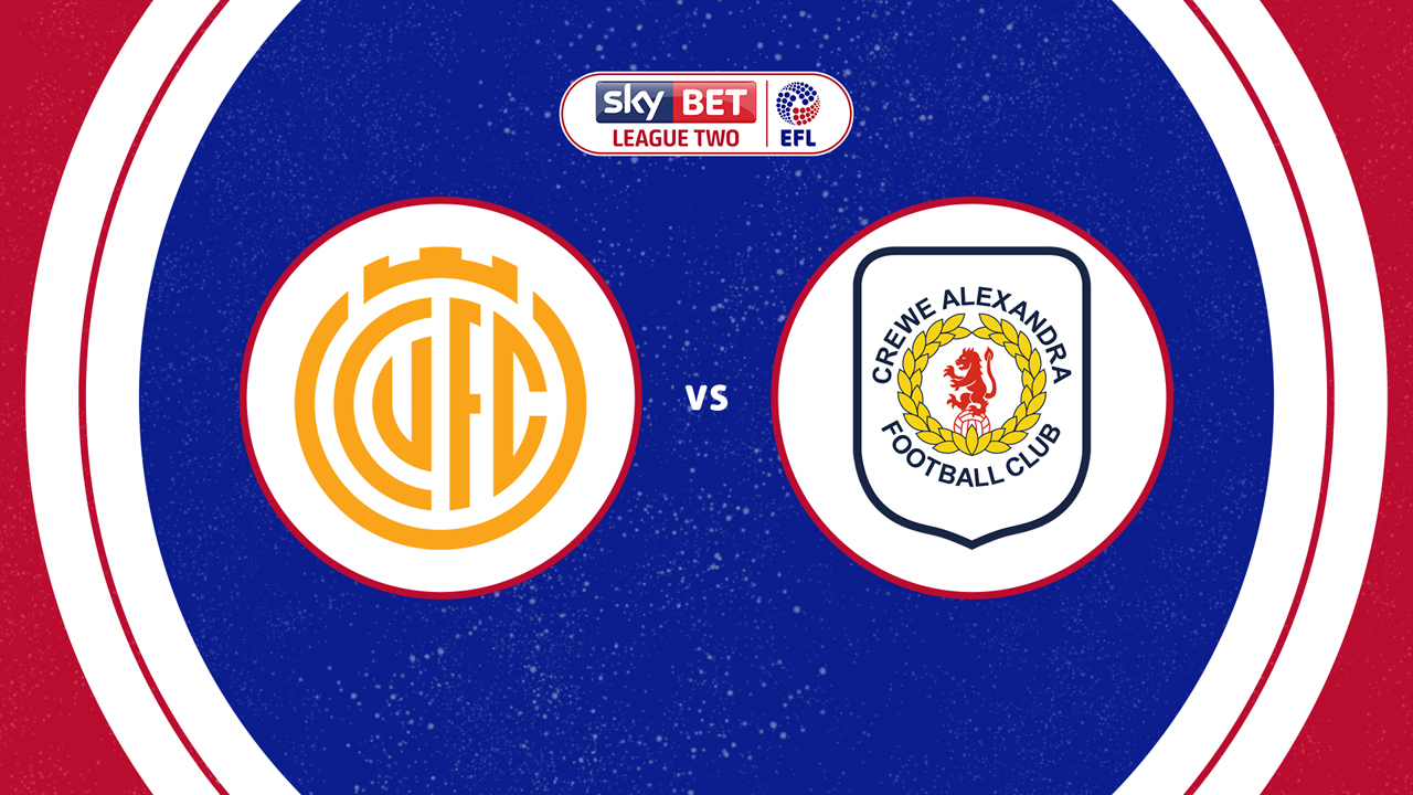 Cambridge United vs Crewe Alexandra poster