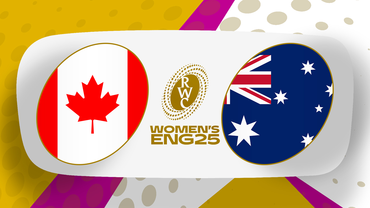 Canada Rugby Women vs Australia Rugby Women poster