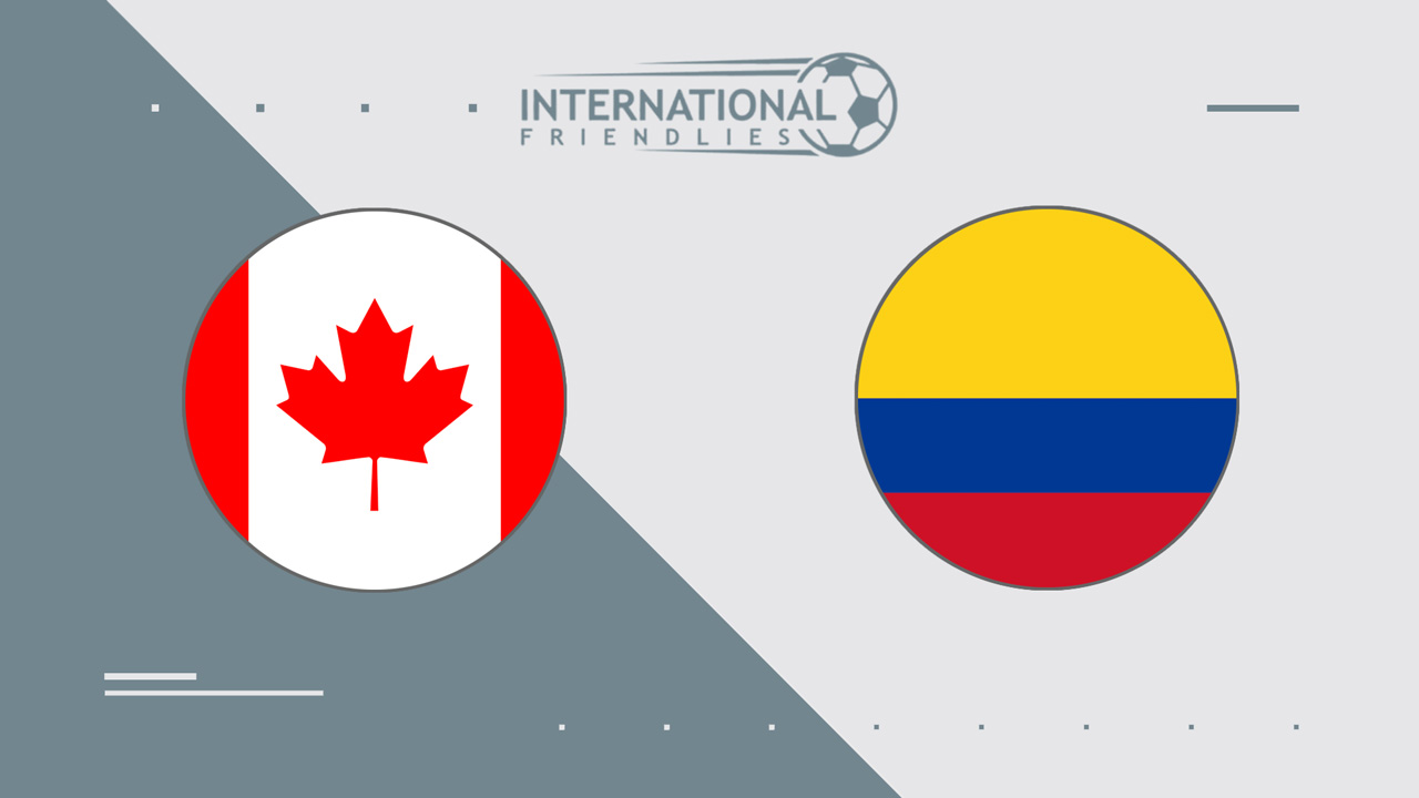 Canada vs Colombia poster