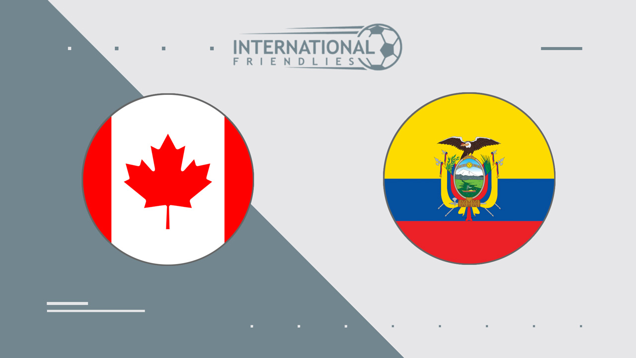 Canada vs Ecuador poster Canada vs Ecuador poster
