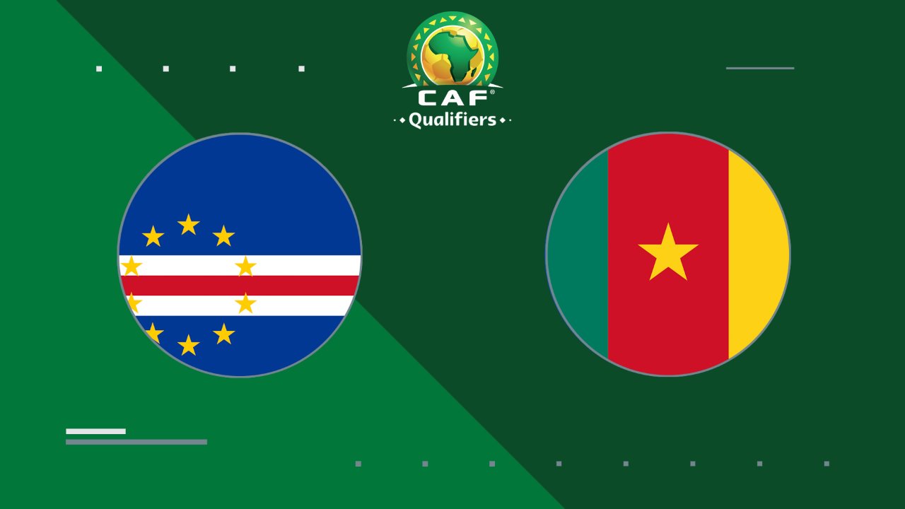 Cape Verde vs Cameroon poster