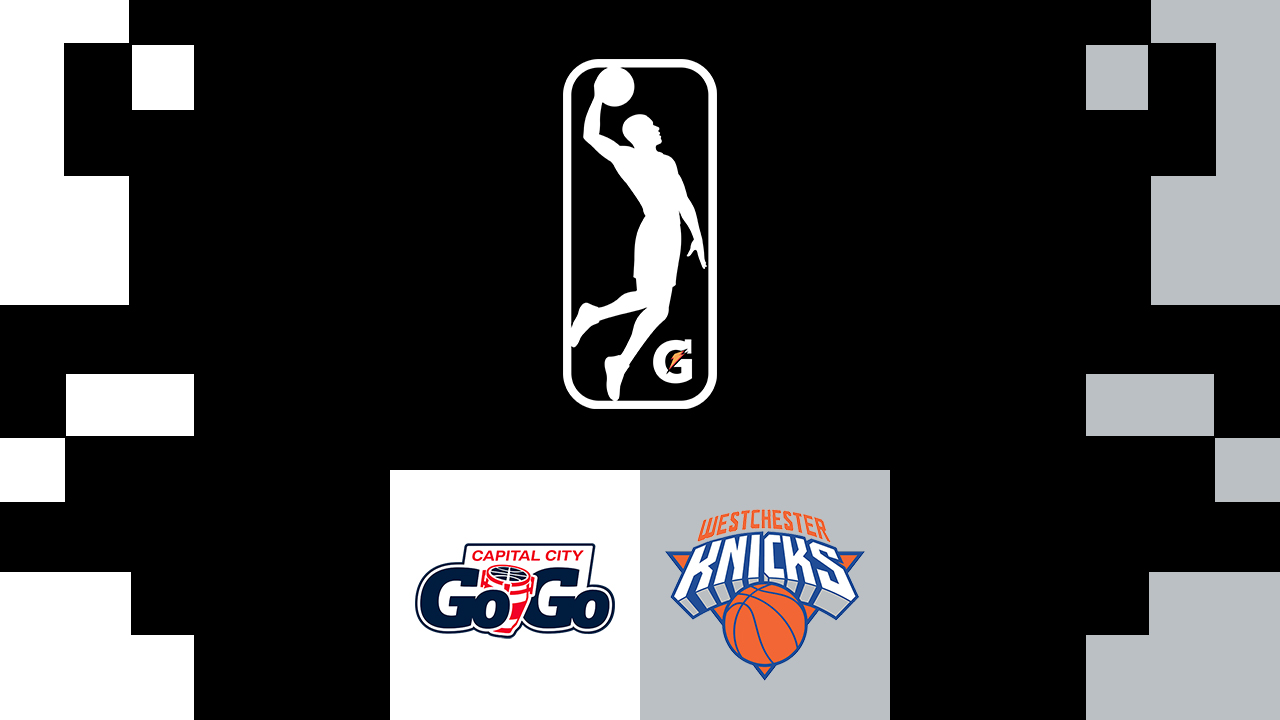 Capital City Go-Go vs Westchester Knicks poster