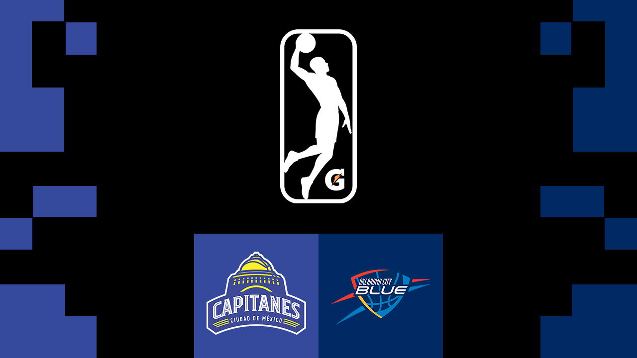 Capitanes de Ciudad de México vs Oklahoma City Blue poster