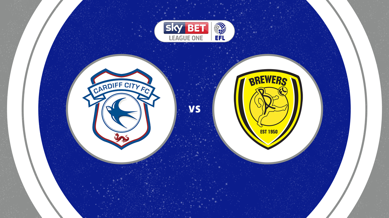 Cardiff City vs Burton Albion poster