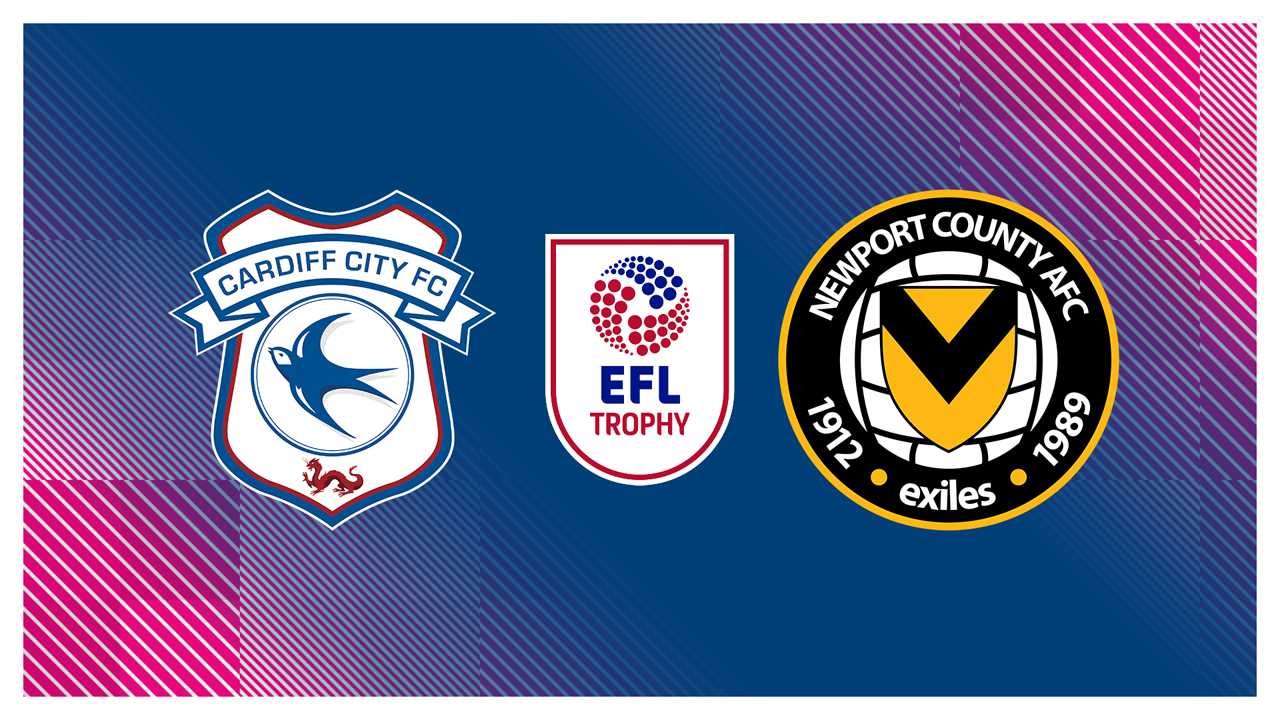 Cardiff City vs Newport County poster