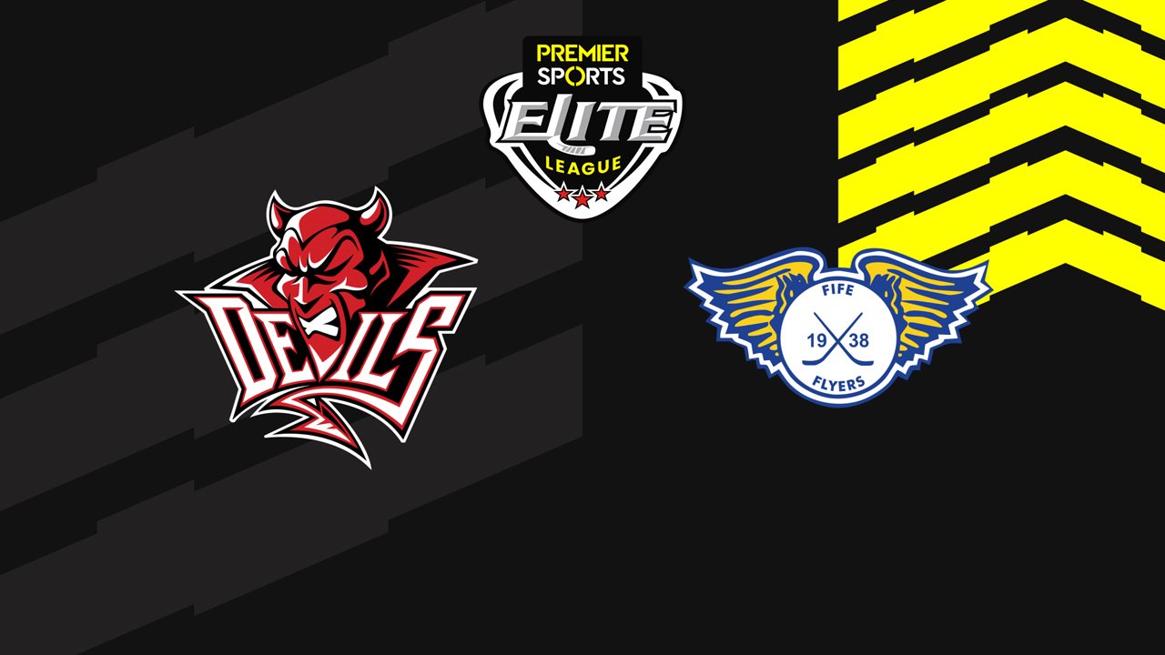 Cardiff Devils vs Fife Flyers poster Cardiff Devils vs Fife Flyers poster