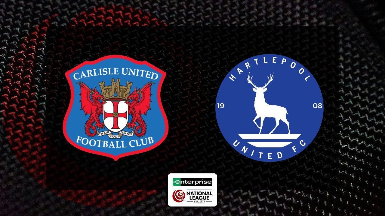 Carlisle United vs Hartlepool United poster