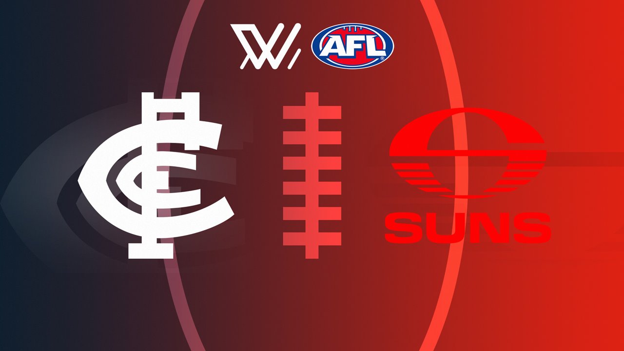 Carlton Blues Women vs Gold Coast Suns Women poster